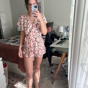 Dobe pink romper